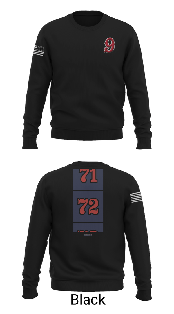 Crew Neck Sweatshirt, Vacaville fire, Fire Department, Teamtime, Team time, sublimation, custom sports apparel, team uniforms, spirit wear, spiritwear, sports uniforms, custom shirts, team store, custom team store, fundraiser sports, apparel fundraiser