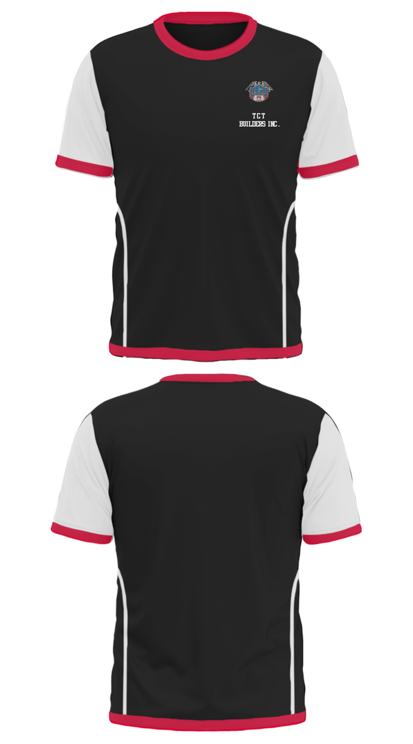 Short Sleeve Performance Shirt, TCT Builders Inc., , Teamtime, Team time, sublimation, custom sports apparel, team uniforms, spirit wear, spiritwear, sports uniforms, custom shirts, team store, custom team store, fundraiser sports, apparel fundraiser