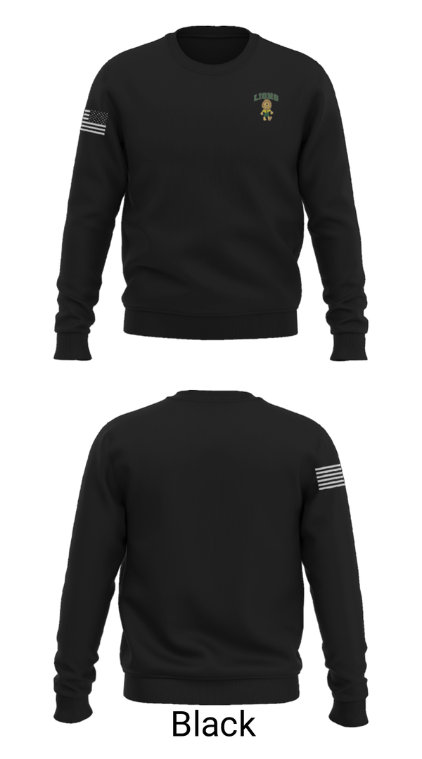 Crew Neck Sweatshirt, College Lakes Elementary School, Spirit Store, Teamtime, Team time, sublimation, custom sports apparel, team uniforms, spirit wear, spiritwear, sports uniforms, custom shirts, team store, custom team store, fundraiser sports, apparel fundraiser
