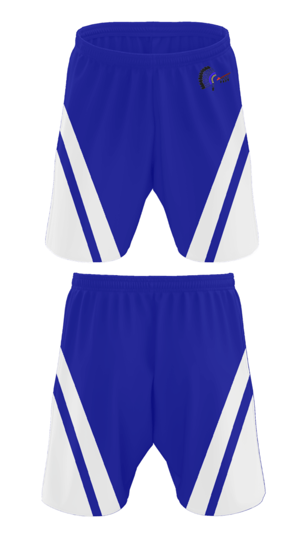 Athletic Shorts With Pockets, Isna Wica Owayawa (Loneman School), Spirit Store, Teamtime, Team time, sublimation, custom sports apparel, team uniforms, spirit wear, spiritwear, sports uniforms, custom shirts, team store, custom team store, fundraiser sports, apparel fundraiser