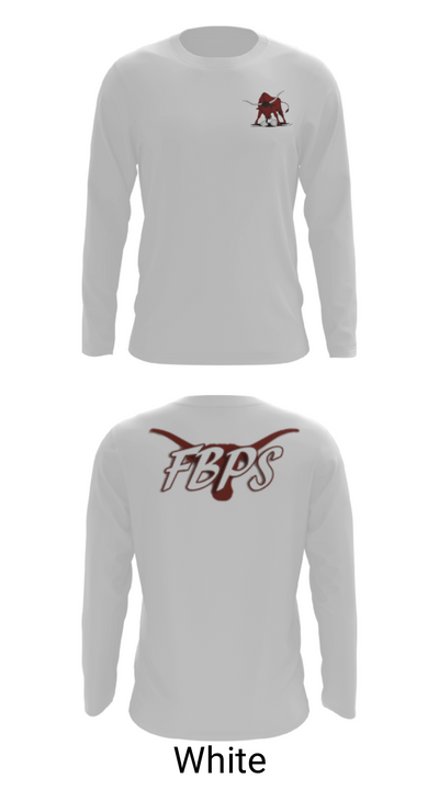 Fort Benton School 2237534 Long Sleeve Performance Shirt - 4