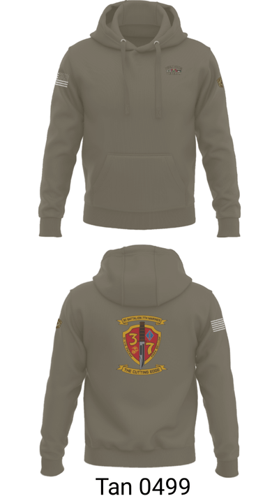3rd. Battalion 7th. Marines 15768807 Hoodie - 40