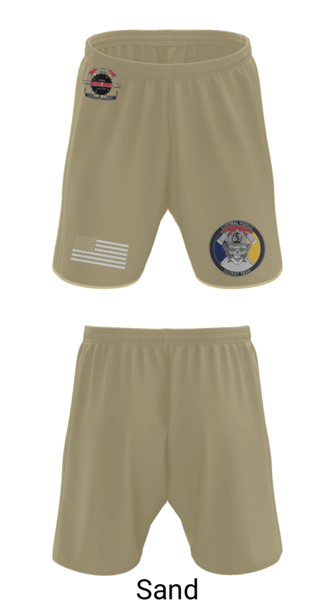 Athletic Shorts With Pockets, Hazmat 63 C, Fire Department, Teamtime, Team time, sublimation, custom sports apparel, team uniforms, spirit wear, spiritwear, sports uniforms, custom shirts, team store, custom team store, fundraiser sports, apparel fundraiser