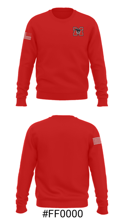 Mcdougle Middle School Basketball 81434355 Crew Neck Sweatshirt - 16