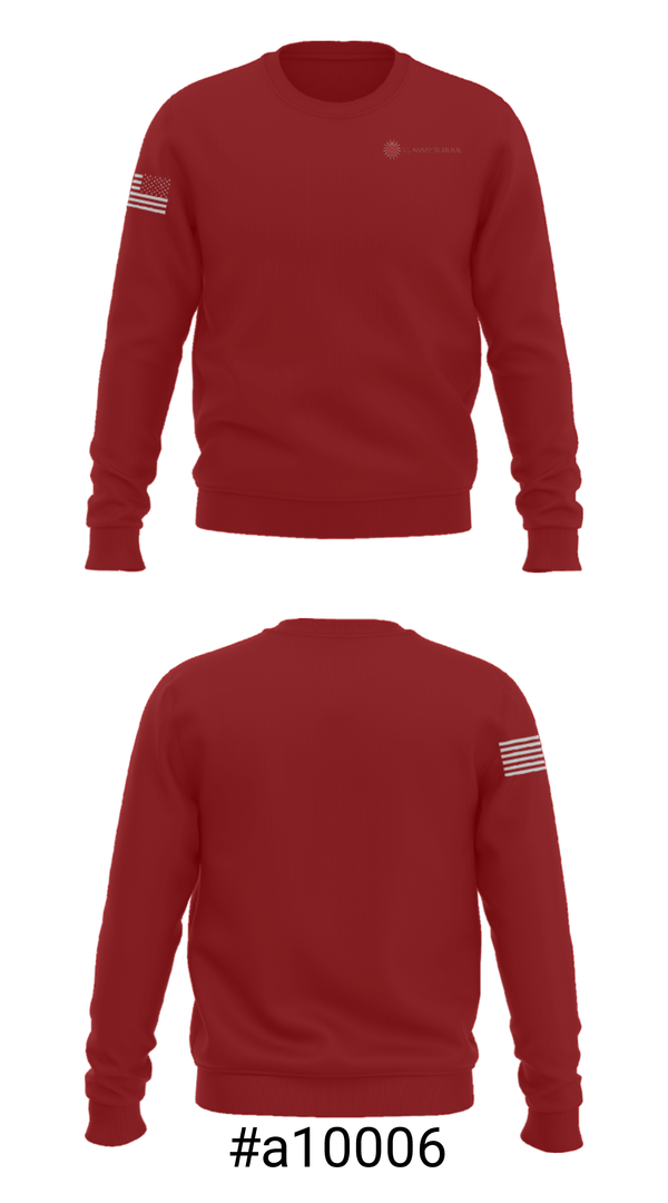 Crew Neck Sweatshirt, St Mary's School, Spirit Store, Teamtime, Team time, sublimation, custom sports apparel, team uniforms, spirit wear, spiritwear, sports uniforms, custom shirts, team store, custom team store, fundraiser sports, apparel fundraiser