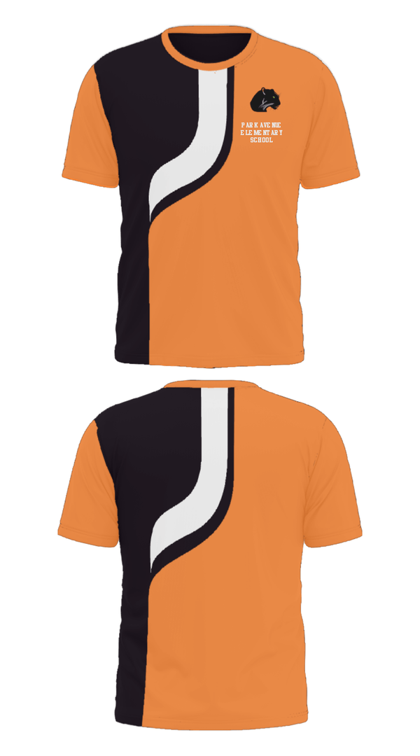 Short Sleeve Performance Shirt, Park Avenue Elementary School, Spirit Store, Teamtime, Team time, sublimation, custom sports apparel, team uniforms, spirit wear, spiritwear, sports uniforms, custom shirts, team store, custom team store, fundraiser sports, apparel fundraiser