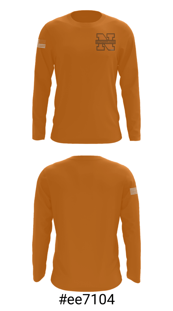 Long Sleeve Performance Shirt, Northampton Area High School Wrestling, Wrestling, Teamtime, Team time, sublimation, custom sports apparel, team uniforms, spirit wear, spiritwear, sports uniforms, custom shirts, team store, custom team store, fundraiser sports, apparel fundraiser