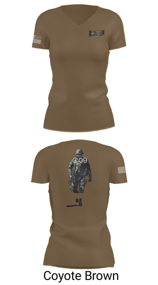 Women's Short Sleeve Vneck Shirt, , Army, Teamtime, Team time, sublimation, custom sports apparel, team uniforms, spirit wear, spiritwear, sports uniforms, custom shirts, team store, custom team store, fundraiser sports, apparel fundraiser