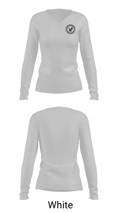 Bethel Christian School 71095692 Women's Long Sleeve V-neck Shirt - 6