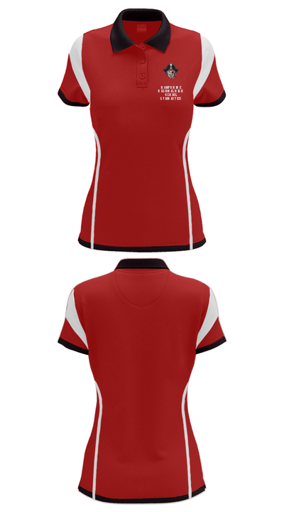 Hampshire Regional High School Gymnastics 9041496 Women's Short Sleeve Performance Polo  - 26