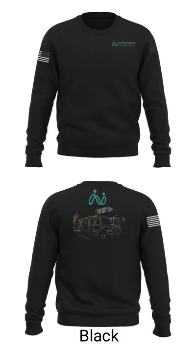 NEMOURS CHILDRENS HOSPITAL 4343259 Crew Neck Sweatshirt - 9