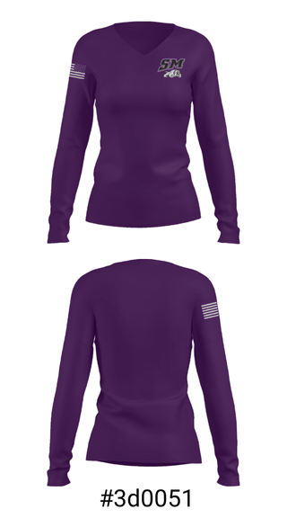 Women's Long Sleeve Vneck Shirt, Susan Moore, Spirit Store, Teamtime, Team time, sublimation, custom sports apparel, team uniforms, spirit wear, spiritwear, sports uniforms, custom shirts, team store, custom team store, fundraiser sports, apparel fundraiser