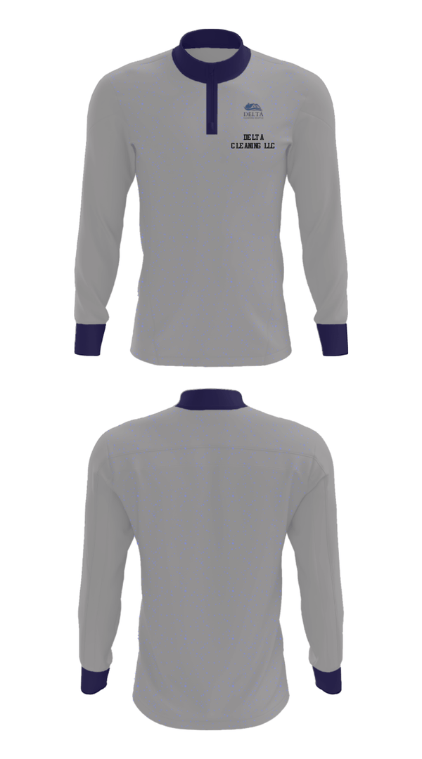 Quarter Zip Jacket, Delta cleaning LLC, , Teamtime, Team time, sublimation, custom sports apparel, team uniforms, spirit wear, spiritwear, sports uniforms, custom shirts, team store, custom team store, fundraiser sports, apparel fundraiser