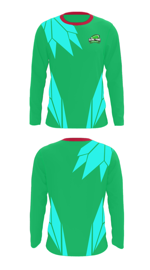 Long Sleeve Performance Shirt, GAME TIME NATIONAL YOUTH SPORTS, , Teamtime, Team time, sublimation, custom sports apparel, team uniforms, spirit wear, spiritwear, sports uniforms, custom shirts, team store, custom team store, fundraiser sports, apparel fundraiser