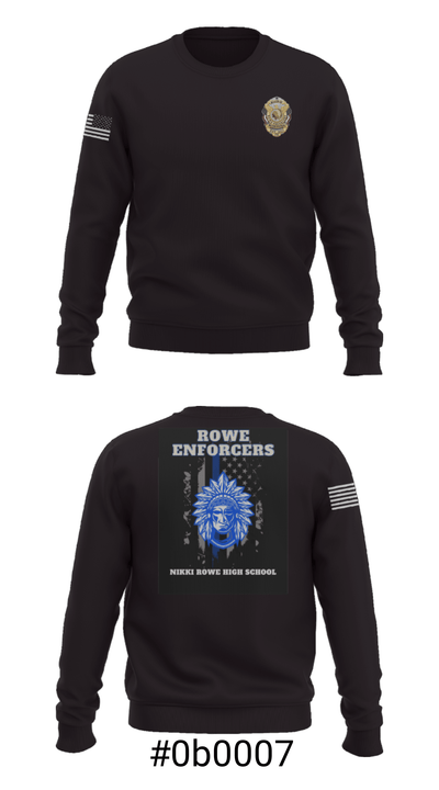 Rowe Enforcers 68406360 Crew Neck Sweatshirt - 2