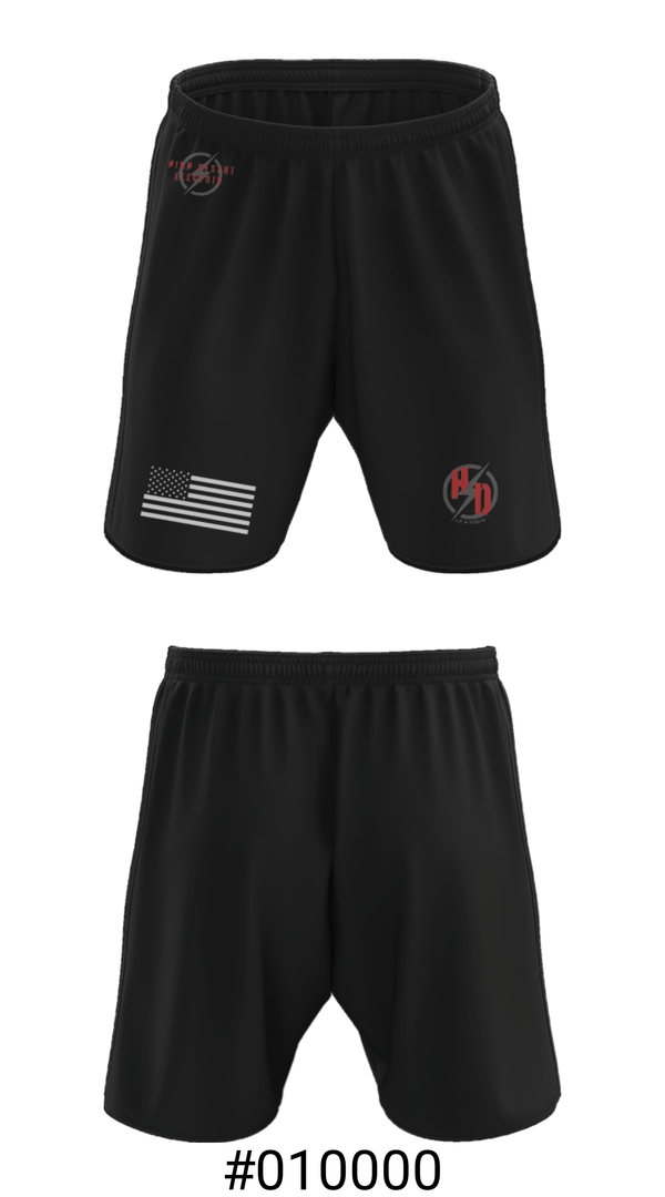 Athletic Shorts With Pockets, High Desert Electric, , Teamtime, Team time, sublimation, custom sports apparel, team uniforms, spirit wear, spiritwear, sports uniforms, custom shirts, team store, custom team store, fundraiser sports, apparel fundraiser