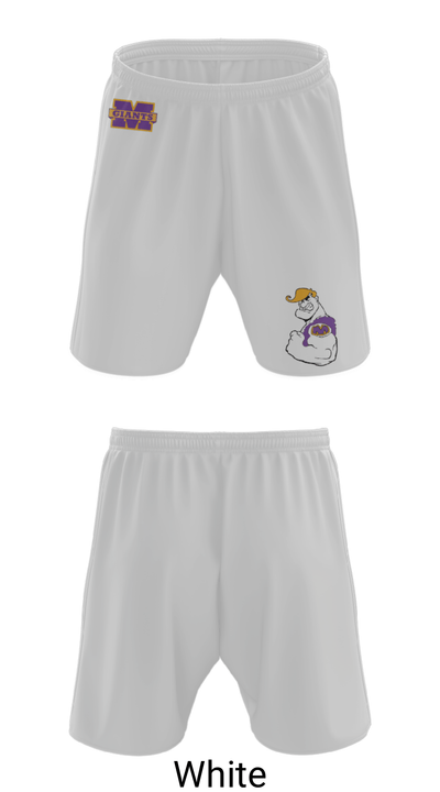 Marion High School Wrestling 62085961 Athletic Shorts With Pockets - 1