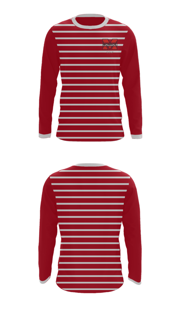 Long Sleeve Performance Shirt, Monroe Middle School, Wrestling, Teamtime, Team time, sublimation, custom sports apparel, team uniforms, spirit wear, spiritwear, sports uniforms, custom shirts, team store, custom team store, fundraiser sports, apparel fundraiser