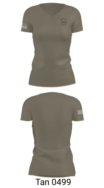 San Diego Special Operations Team 78674894 Women's Short Sleeve V-neck Shirt - 36