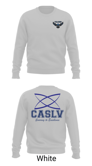 Crew Neck Sweatshirt, Coral Academy Of Science Las Vegas Centennial Hills, Spirit Store, Teamtime, Team time, sublimation, custom sports apparel, team uniforms, spirit wear, spiritwear, sports uniforms, custom shirts, team store, custom team store, fundraiser sports, apparel fundraiser