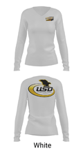 USD INC. 563633 Women's Long Sleeve V-neck Shirt - 6