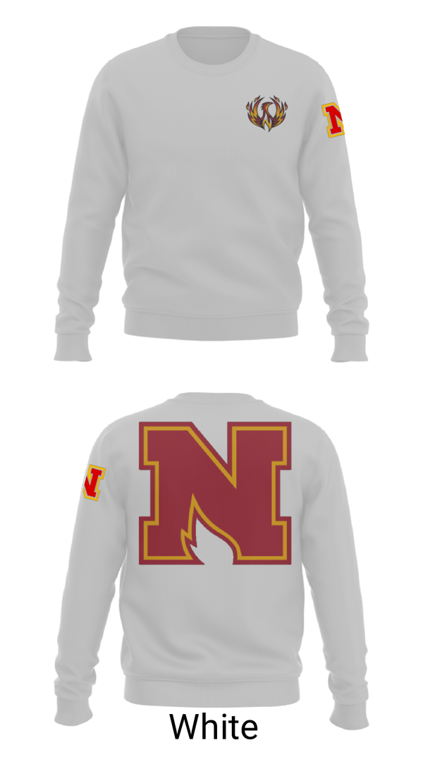 Crew Neck Sweatshirt, Northgate Senior High School Basketball, Men's Basketball, Teamtime, Team time, sublimation, custom sports apparel, team uniforms, spirit wear, spiritwear, sports uniforms, custom shirts, team store, custom team store, fundraiser sports, apparel fundraiser