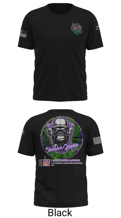Silverback Graphix 27287799 Short Sleeve Performance Shirt - 12