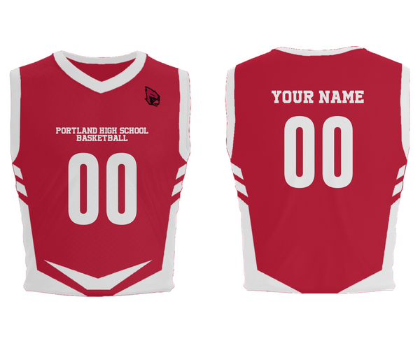 Mens Basketball Jersey, Portland High School Basketball, Men's Basketball, Teamtime, Team time, sublimation, custom sports apparel, team uniforms, spirit wear, spiritwear, sports uniforms, custom shirts, team store, custom team store, fundraiser sports, apparel fundraiser
