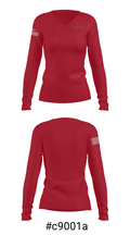 St Matthew School 2860517 Women's Long Sleeve V-neck Shirt - 20