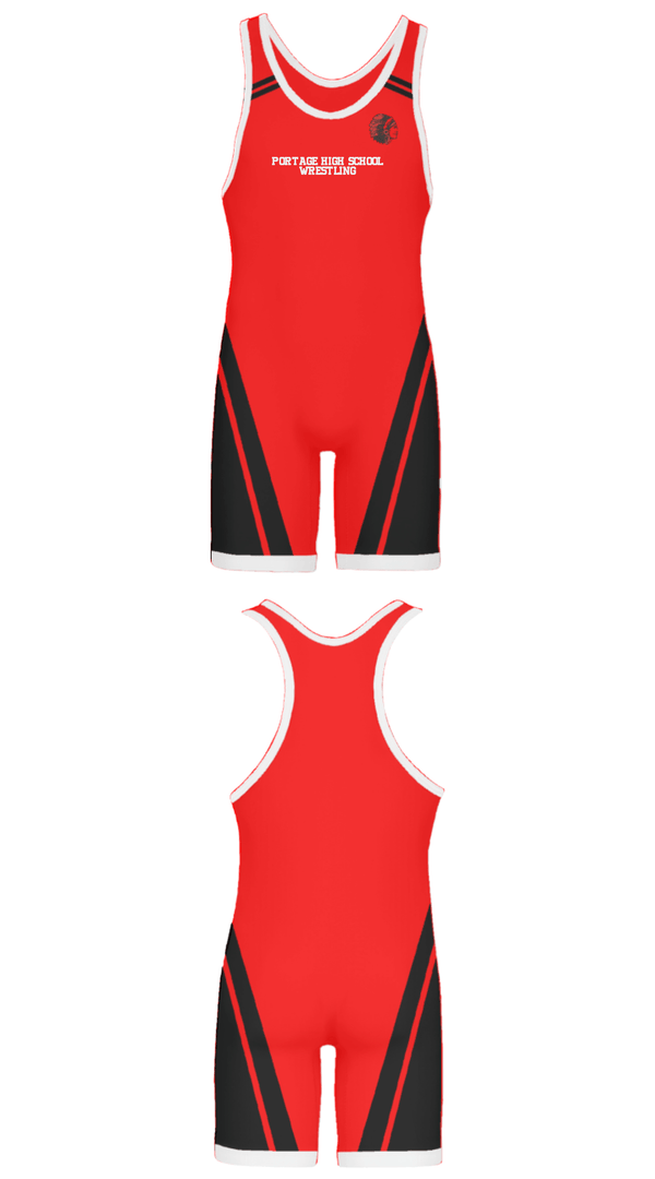Wrestling Singlet, Portage High School Wrestling, Wrestling, Teamtime, Team time, sublimation, custom sports apparel, team uniforms, spirit wear, spiritwear, sports uniforms, custom shirts, team store, custom team store, fundraiser sports, apparel fundraiser