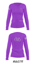 Beer Money Bike Crew 69941265 Women's Long Sleeve V-neck Shirt - 20