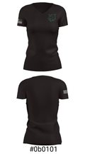 Houghton Lake Jr/Sr High School 8124308 Women's Short Sleeve V-neck Shirt - 21