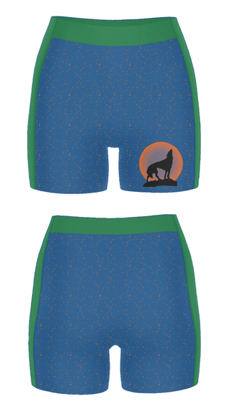 Women's Compression Shorts, Mountain Shadows Elementary School, Spirit Store, Teamtime, Team time, sublimation, custom sports apparel, team uniforms, spirit wear, spiritwear, sports uniforms, custom shirts, team store, custom team store, fundraiser sports, apparel fundraiser