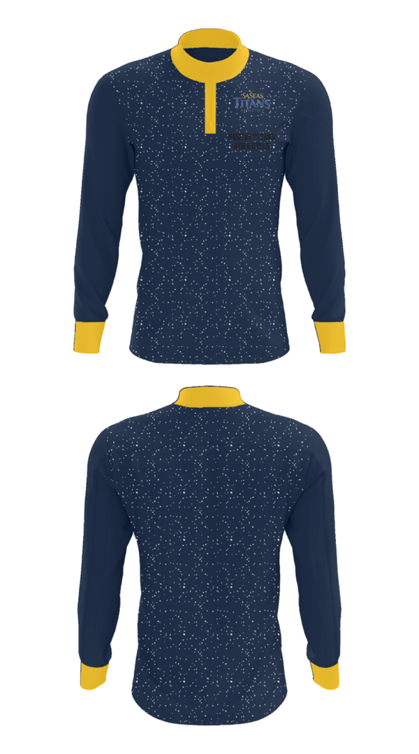 Quarter Zip Jacket, Saseas Titans Athletics, Spirit Store, Teamtime, Team time, sublimation, custom sports apparel, team uniforms, spirit wear, spiritwear, sports uniforms, custom shirts, team store, custom team store, fundraiser sports, apparel fundraiser