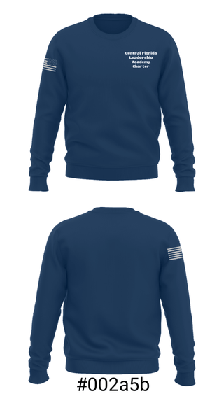 Crew Neck Sweatshirt, Central Florida Leadership Academy Charter, Spirit Store, Teamtime, Team time, sublimation, custom sports apparel, team uniforms, spirit wear, spiritwear, sports uniforms, custom shirts, team store, custom team store, fundraiser sports, apparel fundraiser