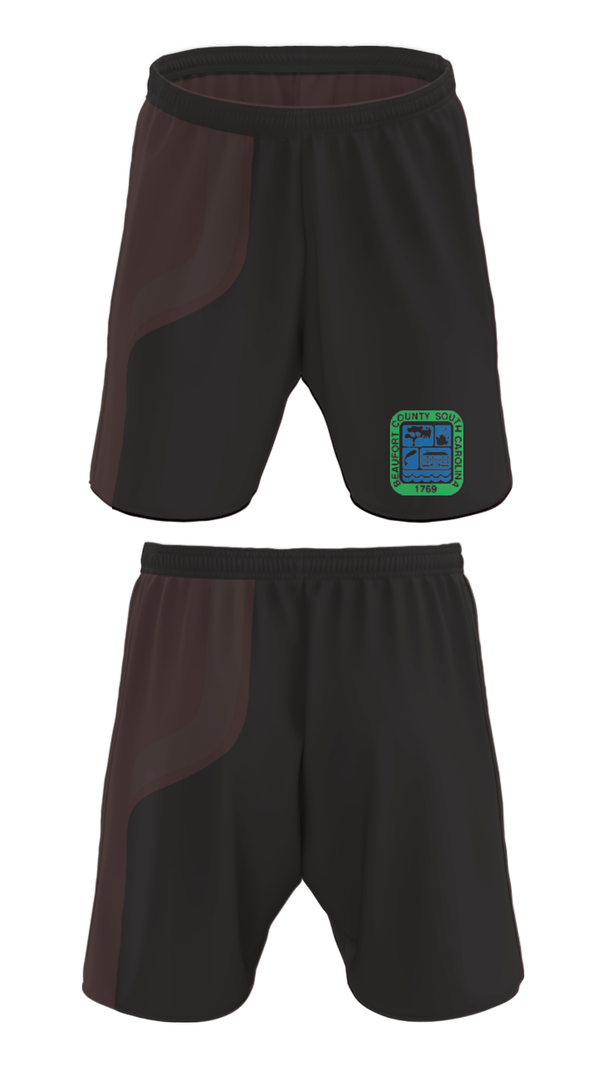 Athletic Shorts With Pockets, Beaufort County Fleet Management, , Teamtime, Team time, sublimation, custom sports apparel, team uniforms, spirit wear, spiritwear, sports uniforms, custom shirts, team store, custom team store, fundraiser sports, apparel fundraiser