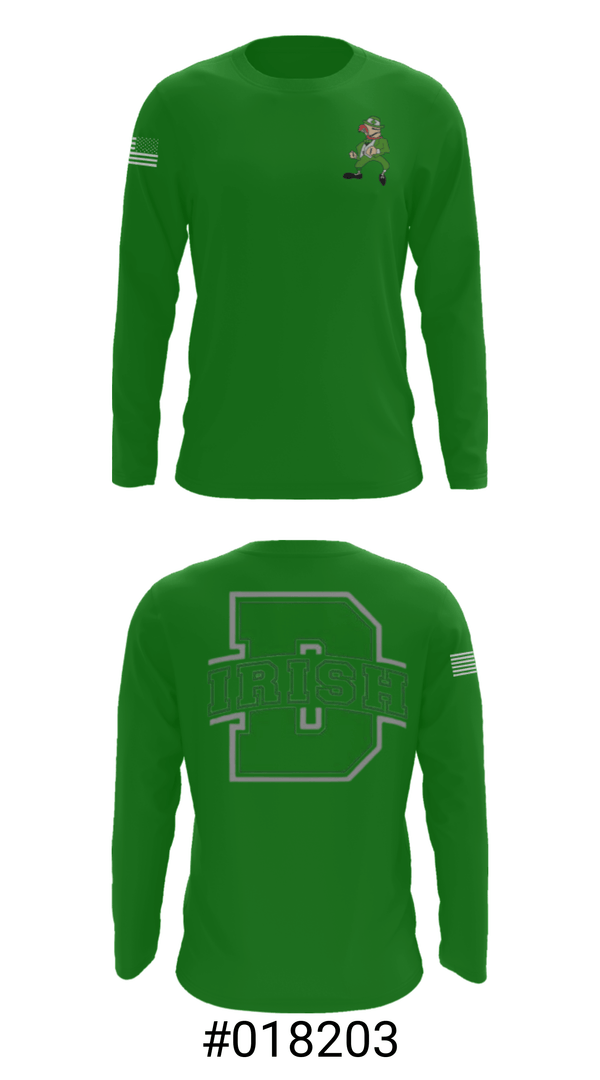 Long Sleeve Performance Shirt, Davis Middle School Basketball, Men's Basketball, Teamtime, Team time, sublimation, custom sports apparel, team uniforms, spirit wear, spiritwear, sports uniforms, custom shirts, team store, custom team store, fundraiser sports, apparel fundraiser