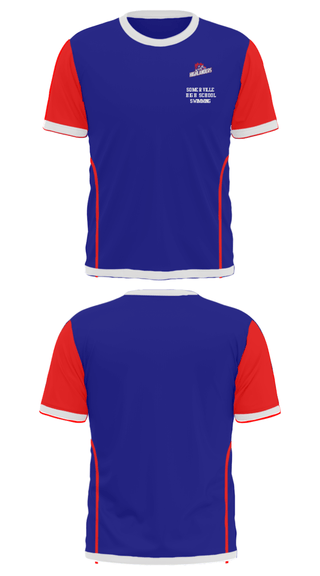 Short Sleeve Performance Shirt, Somerville High School Swimming, Swimming, Teamtime, Team time, sublimation, custom sports apparel, team uniforms, spirit wear, spiritwear, sports uniforms, custom shirts, team store, custom team store, fundraiser sports, apparel fundraiser