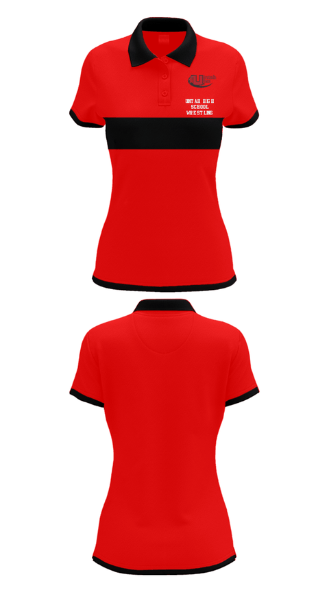 Short Sleeve Performance Polo, Uintah High School Wrestling, Wrestling, Teamtime, Team time, sublimation, custom sports apparel, team uniforms, spirit wear, spiritwear, sports uniforms, custom shirts, team store, custom team store, fundraiser sports, apparel fundraiser