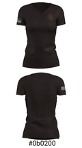 SLP High School Gymnastics 83369106 Women's Short Sleeve V-neck Shirt - 21
