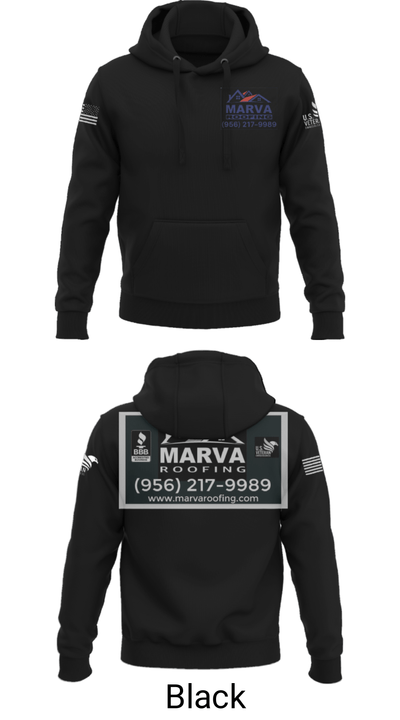 Marva Roofing 1081209 Hoodie - 10