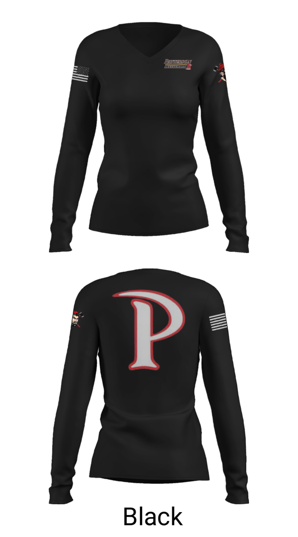 Women's Long Sleeve Vneck Shirt, Patterson, Men's Basketball, Teamtime, Team time, sublimation, custom sports apparel, team uniforms, spirit wear, spiritwear, sports uniforms, custom shirts, team store, custom team store, fundraiser sports, apparel fundraiser