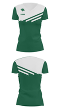 Westland High School Swimming 16127862 Women's Short Sleeve V-neck Shirt - 24
