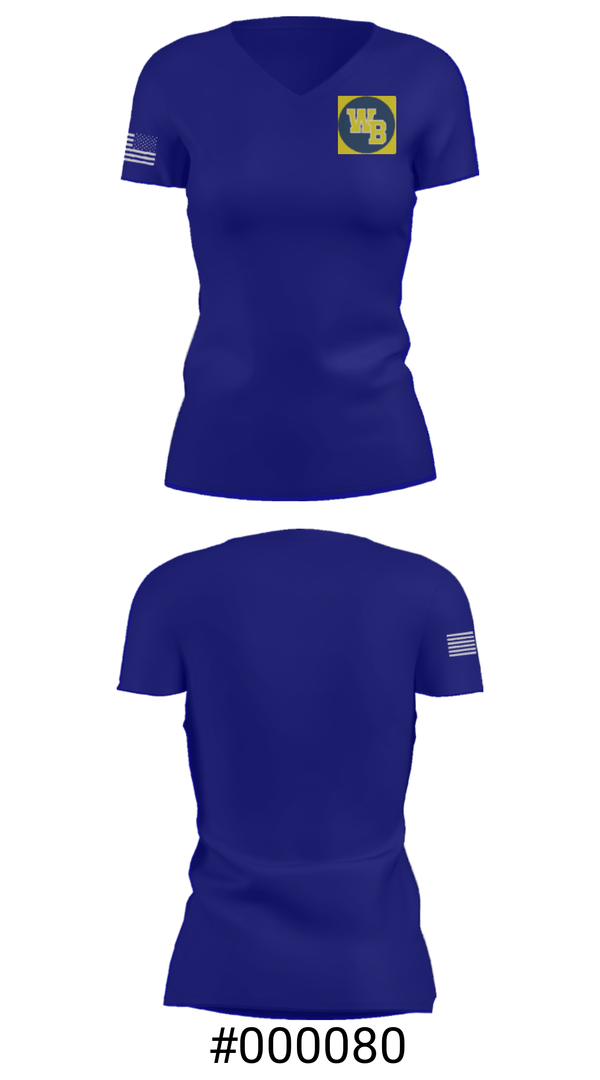 Women's Short Sleeve Vneck Shirt, West Babylon Junior High School Wrestling, Wrestling, Teamtime, Team time, sublimation, custom sports apparel, team uniforms, spirit wear, spiritwear, sports uniforms, custom shirts, team store, custom team store, fundraiser sports, apparel fundraiser
