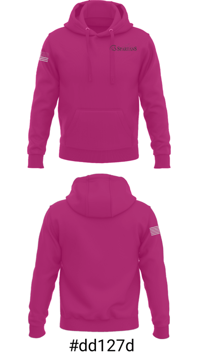 Lady Spartans Elite Basketball 8176620 Hoodie - 17