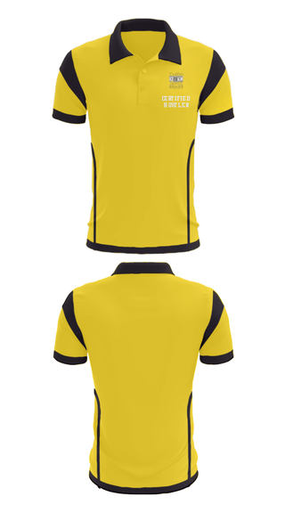 Short Sleeve Performance Polo, Certified HustlerCertified Hustler, , Teamtime, Team time, sublimation, custom sports apparel, team uniforms, spirit wear, spiritwear, sports uniforms, custom shirts, team store, custom team store, fundraiser sports, apparel fundraiser