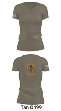 3rd. Battalion 7th. Marines 15768807 Women's Short Sleeve V-neck Shirt - 36
