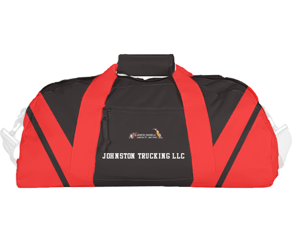 Duffle Bag, Johnston Trucking LLC, , Teamtime, Team time, sublimation, custom sports apparel, team uniforms, spirit wear, spiritwear, sports uniforms, custom shirts, team store, custom team store, fundraiser sports, apparel fundraiser
