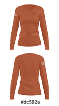 Glenwood 60056066 Women's Long Sleeve V-neck Shirt - 20