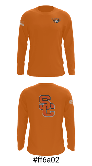 Long Sleeve Performance Shirt, South Charleston High School Wrestling, Wrestling, Teamtime, Team time, sublimation, custom sports apparel, team uniforms, spirit wear, spiritwear, sports uniforms, custom shirts, team store, custom team store, fundraiser sports, apparel fundraiser